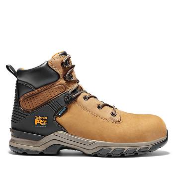 Timberland Férfi PRO Hypercharge 6" Comp Toe Vízálló Bakancs Teve